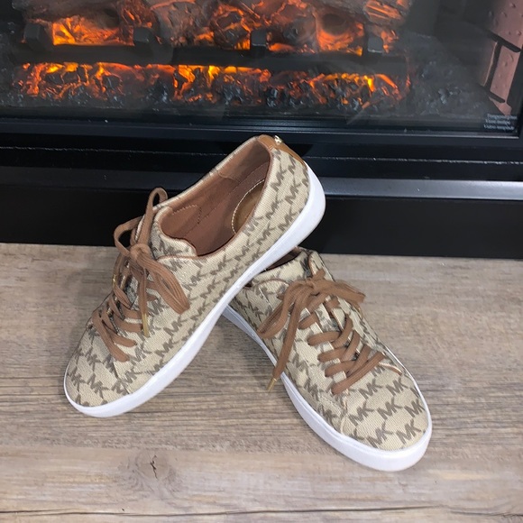 MK Keaton Logo Lace Up Sneakers - Picture 1 of 9